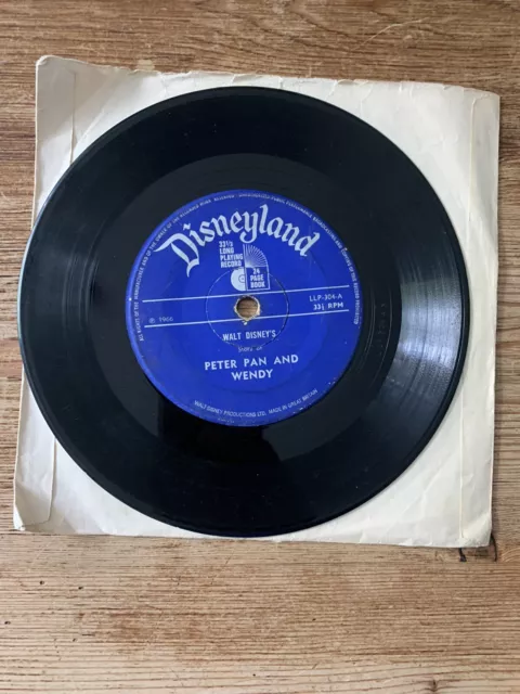 Walt Disneys Peter Pan And Wendy 7” Vinyl £099 Picclick Uk