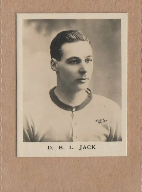 1922 DC Thomson / The Rover Footballers - D B L Jack, Bolton Wanderers