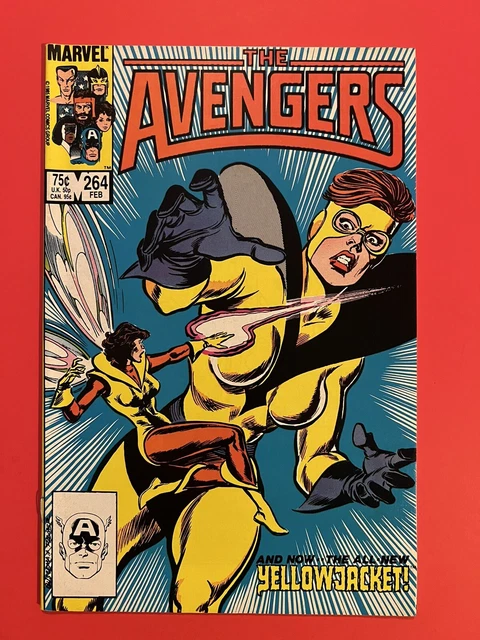 THE AVENGERS # 264 “1st APPEARANCE NEW YELLOW JACKET" VF/NM