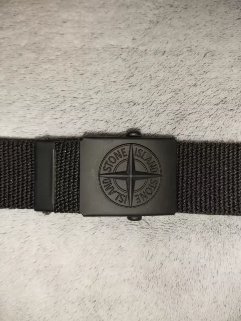 Cintura Stone Island Junior nera taglia 28-29" lunghezza