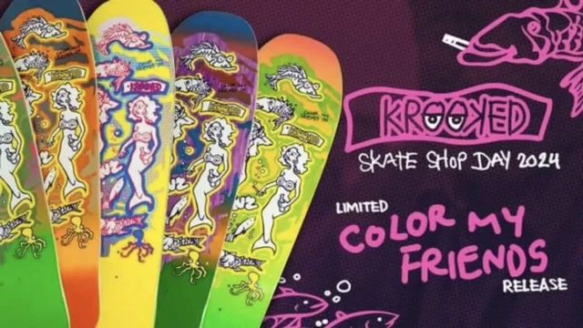 Planche De Skate Real Dédicacée Par Mark Gonzales & Autres Artistes - Collector Signé - Occasion