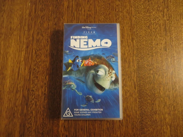 WALT DISNEY PIXAR Studios Finding Nemo VHS Video Cassette Tape $29.99 ...