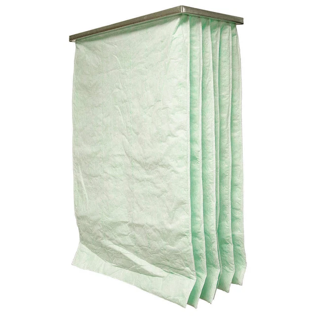 AIR HANDLER 5E840 Pocket Air Filter,24x24x22,MERV 14 PK 2