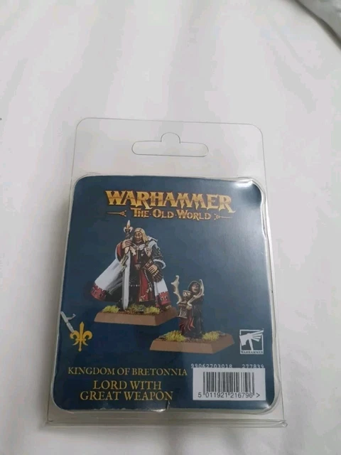 Warhammer Fantasy Baron Odo D'outremer Bretonnian Metal New
