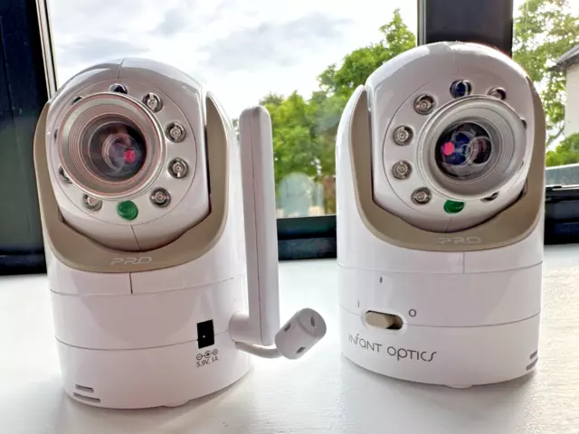 Säuglingsoptik DXR8-PRO Babyphone-System: 2 Kameras + 2 optische Zoomobjektive