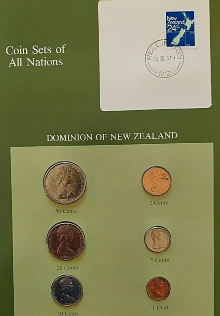 1983 Coin Sets of All Nations, 'Dominion of New Zealand'