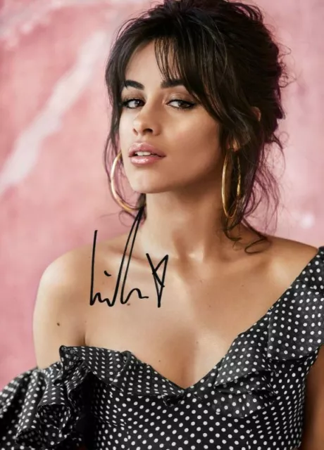 Camila Cabello Signed Autographed 6X4 Photo