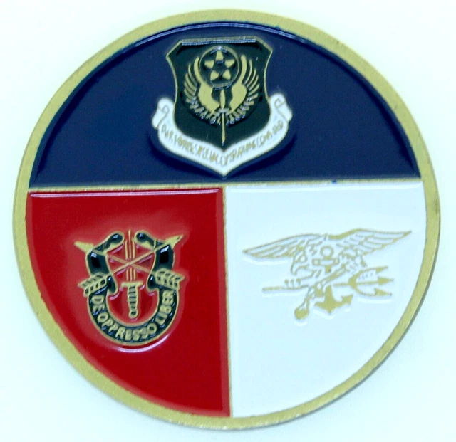 US ARMY SPECIAL Operations Command Pacific Commander Challenge Coin AB ...