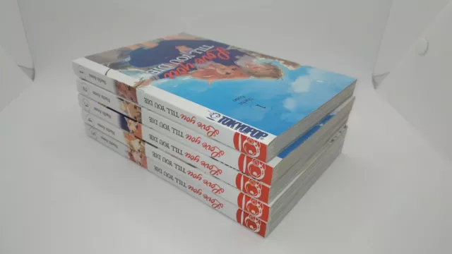 DEUTSCH Manga Set Band 1-5 Love you till you die Nachi Aono