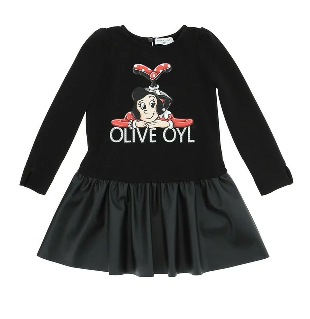 Monnalisa Abito Vestito Olivia  Bambina Autunno Inverno 2  6 Anni  Sconto 50%