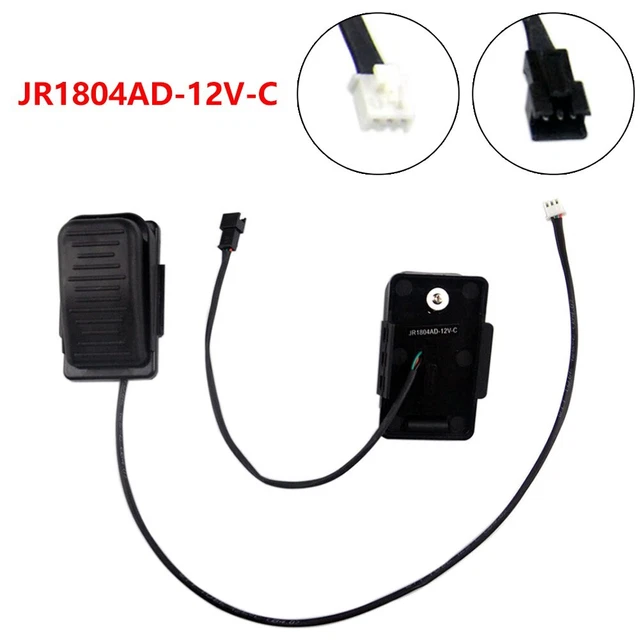 Elektrisch Fußschalter Motoren Principle 1pcs Schwarz/Weiß Buchse Elektrik