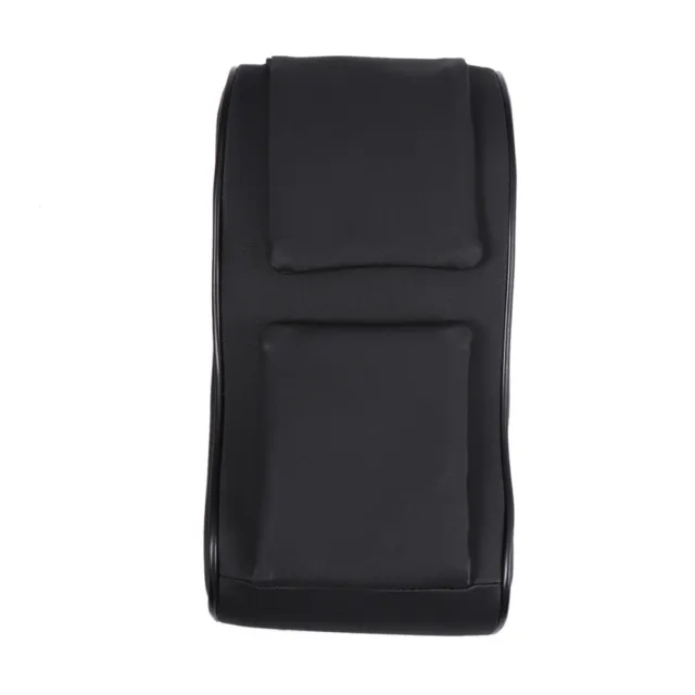 Universal Car Console Pad Armlehne Box Mat PU-Leder (schwarz)