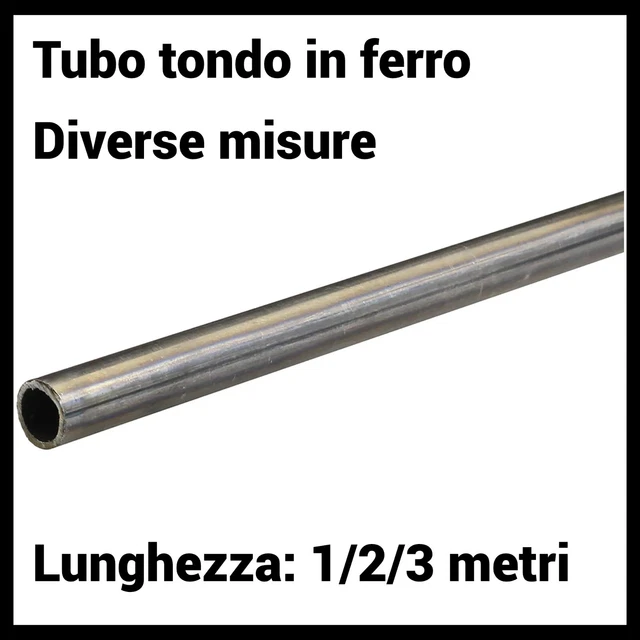 Barra Tonda In Ferro S235JR | Diametro 30 Mm, Lunghezza 1000 Mm | Per Lavorazioni Meccaniche - Foto 9