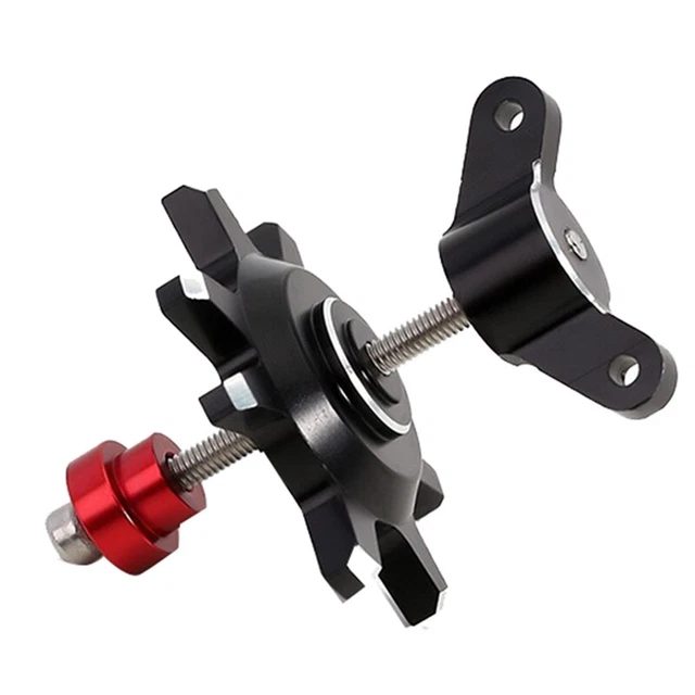 Accessoire Voiture RC pour 1/10 Pièces Rechange Décoratives Voiture Tout-Terrain RC Crawler Kit De 4 Pièces Alliage D'aluminium avec Rotules M4 Embouts Biellette Direction(Black
