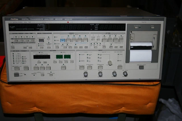 ANRITSU ME520B TRANSMISSION ANALYZER IN SUPERB FLIGHT CASE                 ac4a3