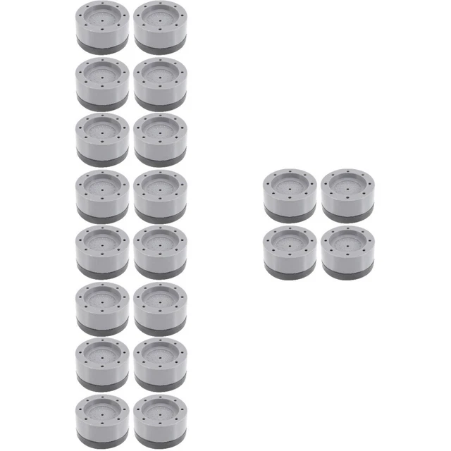 20 Pcs Frige Rubber Riser Sofa Anti Skid Pads Furniture Appliance Feet Pads