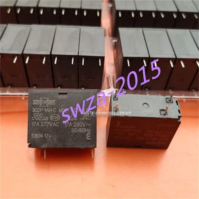 1PCS NEW 302P-1AH-C 12VDC Songchuan 17A 12V relay 4 pin #E3 EUR 6,41 ...