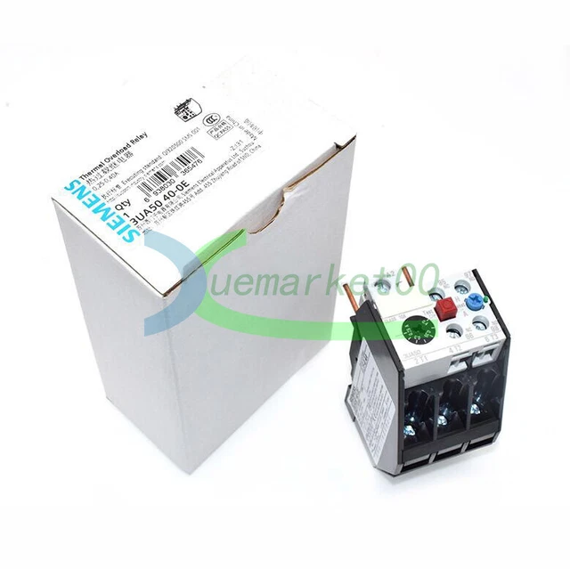 One New Siemens Thermal Overload Relay 3UA5040-0E 0.25-0.4A