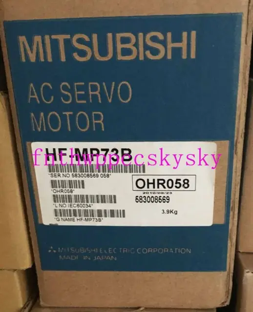 ONE NEW Mitsubishi servo motor HF-MP73B