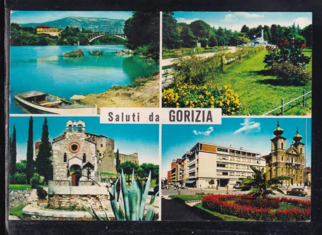 Cartolina Saluti da Gorizia VEDUTINE FA332