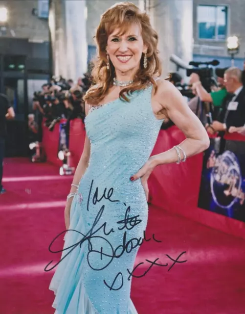 Anita Dobson   **HAND SIGNED**   10x8 photo  ~   AUTOGRAPHED