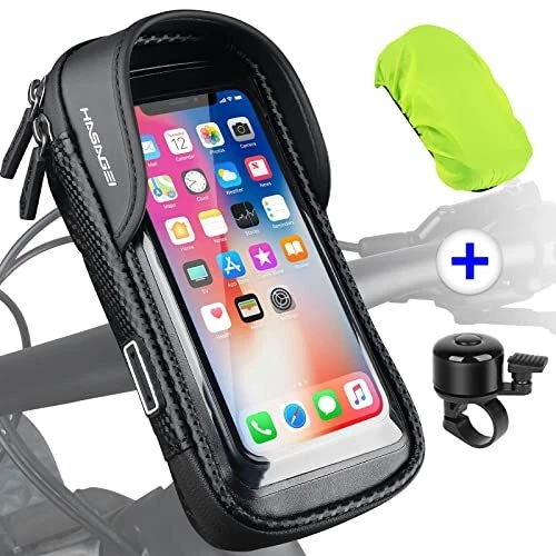Support étanche Pour Téléphone De Vélo | Rotation 360° | Guidon | Film Tactile | Protection Pluie
