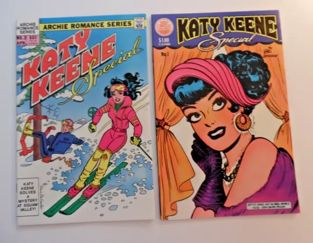 Red Circle Comics KATY KEENE Special #1 & ARCHIE #3  -   lot of 2