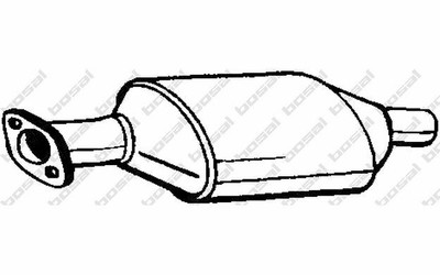 JA0/1, FA0 Bosal BOSAL Catalyseur 099-025 mitte pour RENAULT Scénic I 