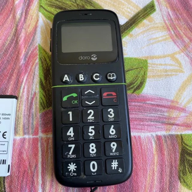 ANCIEN TÉLÉPHONE DORO Grosse Touche Phone Easy 338gsm Free Sans