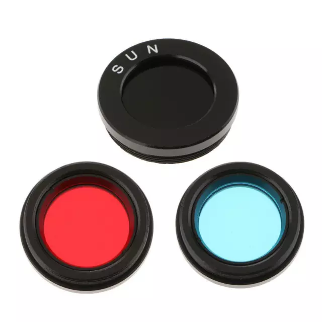 for Celestron Orion Telescope Color Filter Set 1.25" Moon Nebula Planet 3X