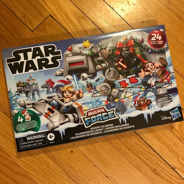 STAR WARS MICRO Force Advent Calendar CHRISTMAS 24 mini action figures