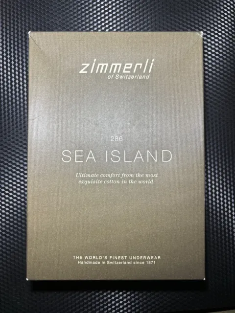 NWT ZIMMERLI Switzerland T-SHIRT 286 Sea Island white cotton luxury handmade S