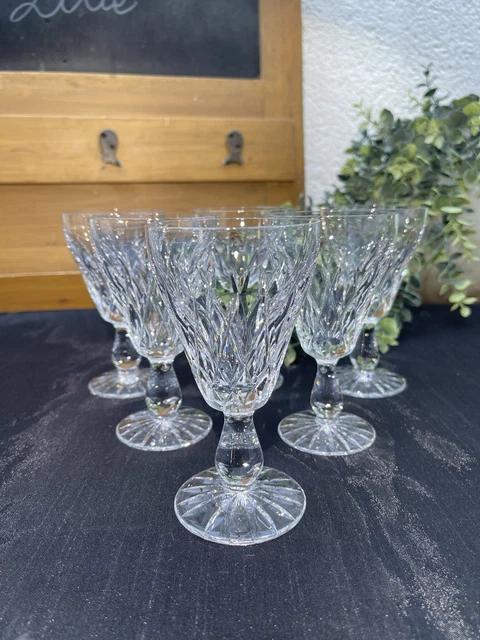 6 verres à vin d'Alsace vintage Noir - Vendu