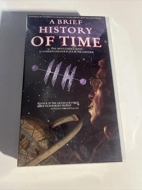 VHS VIDEO TAPE - A Brief History Of Time - Stephen Hawking - Rare ...