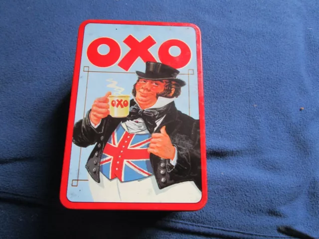 Vintage Oxo Advertising Tin _ Complete with Cube Boxes - See Photo