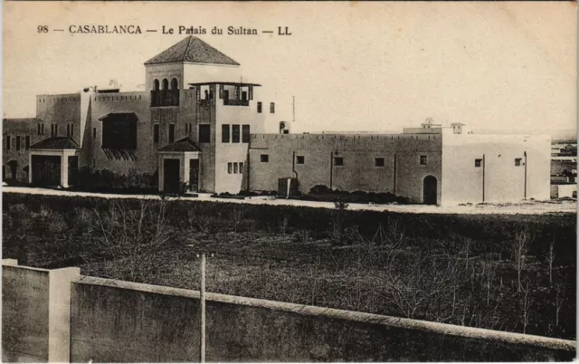 CPA AK MAROC CASABLANCA - Le Palais du Sultan (116324)
