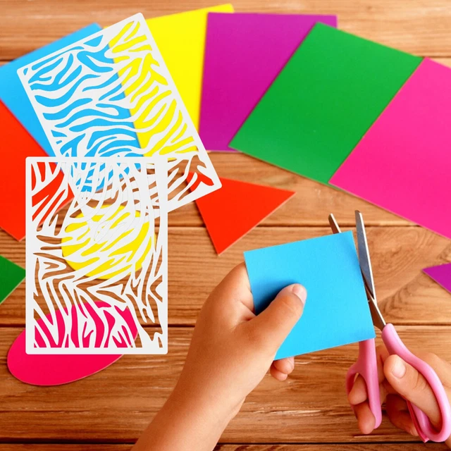 12 Pcs DIY-Werkzeuge Schablone Aushöhlen Blumendekoration Schmücken
