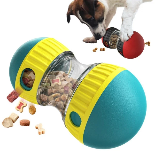 FEEDING DOG TOY Tumbler Pet Supplies Elliptical Track Leaky Food Ball