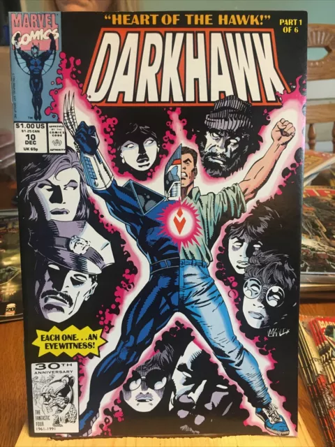 MARVEL COMICS: : DARKHAWK Vol. 1 No. 10 Dec 1991