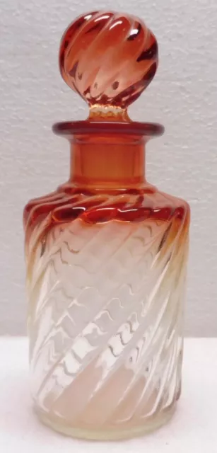 Antiguo Vasija De Baño Cristal De Baccarat Modelo" Bambú " (4)