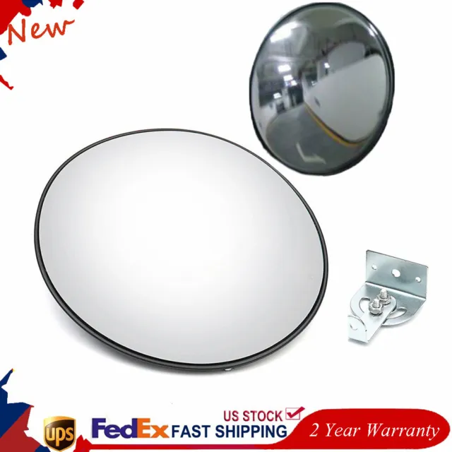 Convex Corner Mirror 12" Security Mirrors for Garage,Warehouse,Blind Spot,Office