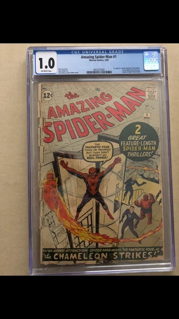 Amazing Spider-Man #1 (1963) CGC 1.0 1st appearance J.J.J. & Chameleon