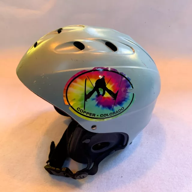 GIRO SST SKI Snowboard Helmet Black Adult Small 53.5 55CM Ear
