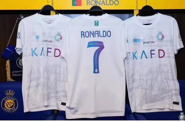 New Ronaldo Al Nassr Fc Soccer Away Kit For Mens Version 2024