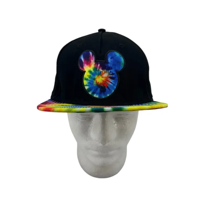 Disney x Neff Collection Mickey Mouse Tie Dye Hat Youth Snap Multi Cap Cotton