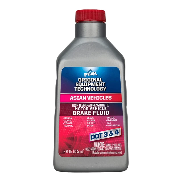 PEAK ORIGINAL EQUIPMENT Technology Full Synthetic Asian Vehicles Brake