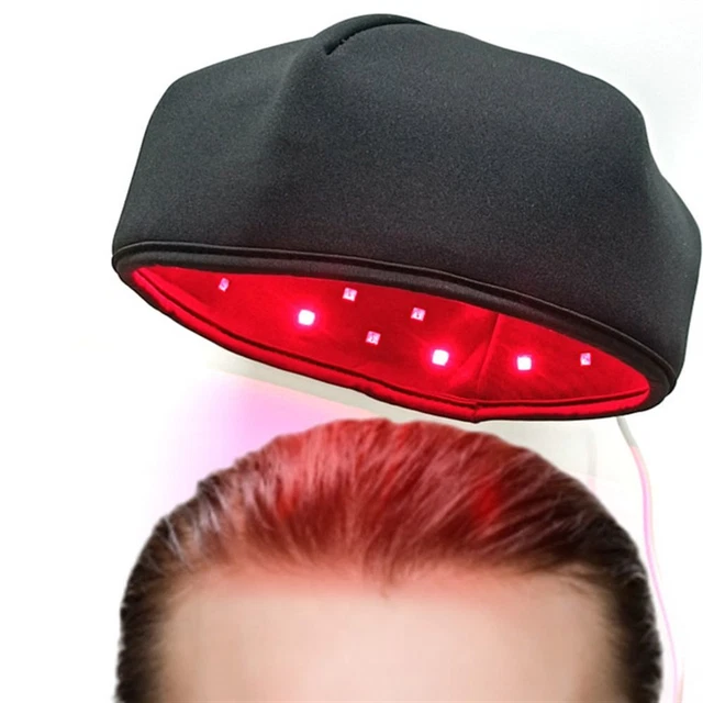 Cappello Terapia della Luce Cappello Terapia LED Vicino Infrarossi Ricrescita Capelli