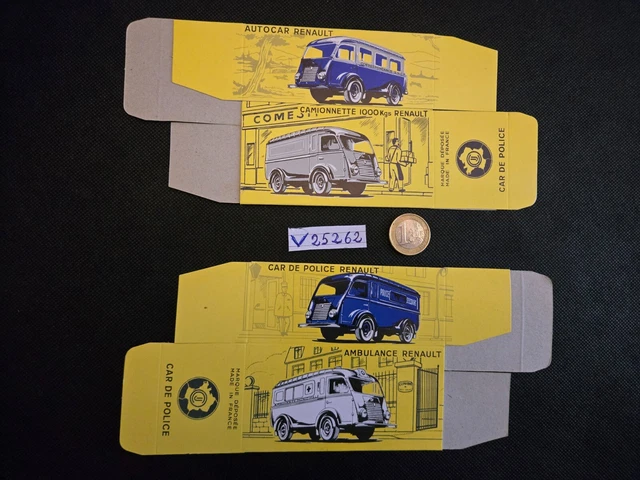 Boîte De Collection Pour Miniature Dinky - Voiture, Camionnette, Autocar - Repro Neuve - Échelle 1:43