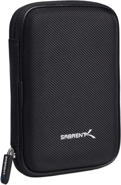SABRENT EVA Shockproof Hard Carrying Case Pouch for External 2.5" Hard Drive (EC