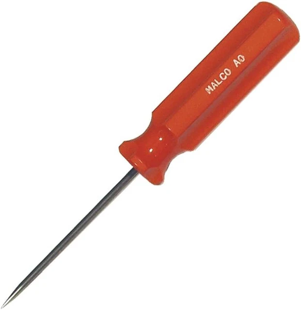 Malco A0 USA Made Regular Grip Scratch Awl, 1/8-Inch (1 per Pack)